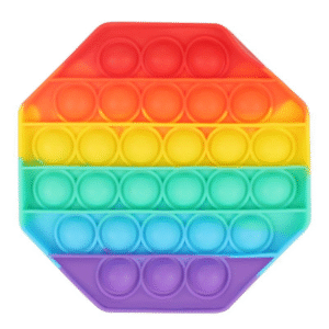 MT08758 POP IT JUGUETE DE SILICONA ANTIESTRÉS CON FORMA OCTAGONAL