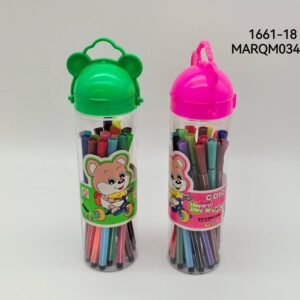 MARCADOR FIBRA 18COLORES 1661-18-120