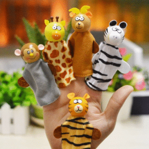 MT05844 TITERES PARA DEDO ANIMALES