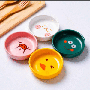 MT09123 PLATITO SALSERO ANIMALES CERAMICA