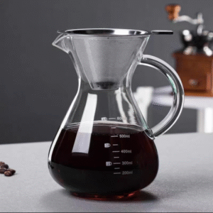 MT09259 CAFETERA MANUAL VIDRO 600ML