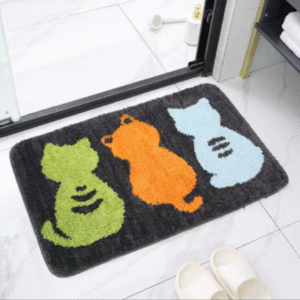 ALFOMBRA 40X60 3 GATOS COLORES 2007505094495