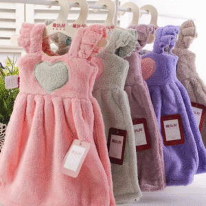 MT09765 TOALLA DE MANO FORMA VESTIDO