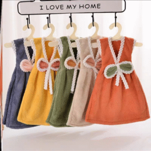MT09767 TOALLA DE MANO FORMA VESTIDO