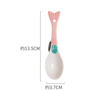 MT09658 CUCHARITA CERAMICA FORMA PEZ
