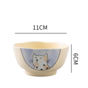 MT09710 BOWL CERAMICA 4.5 GATO PAREJA"