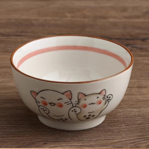 MT09717 BOWL CERAMICA 4.5 TRES GATOS"