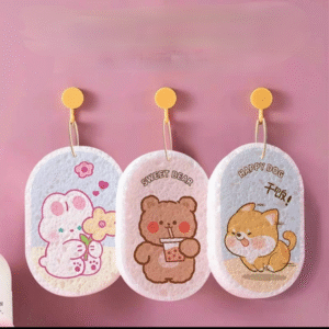 MT09858 ESPONJA VISCOSA CON DIBUJO ANIMALES