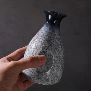 MT09702 BOTELLA DE SAKE CERAMICA 300ML AZUL