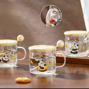 AA0032 TAZA VIDRIO PANDA