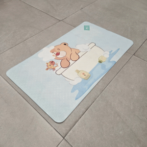 MT09786 ALFOMBRA DE GOMA PARA BAÑO 40CM X 70CM