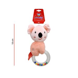 OSO SONAJERO CON ARO PLASTICO 18CM