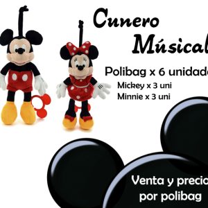 SURTIDO CUNERO MICKEY Y MINNIE 30CM