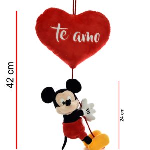 MICKEY 42 CM COLGANDO DE CORAZON