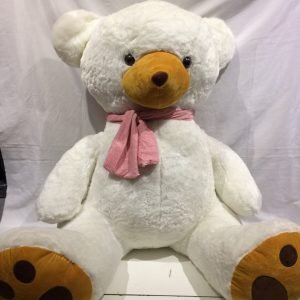 Oso con bufanda 100cm 2 colores