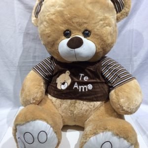 Oso con remera te amo 80cm