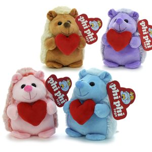 PUERCOESPIN CON CORAZON 15CM