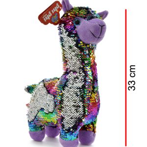 LLAMA DE LENTEJUELAS 33CM