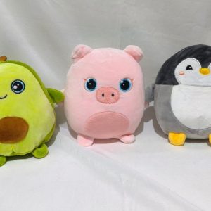 Chancho pingüino plata redondo