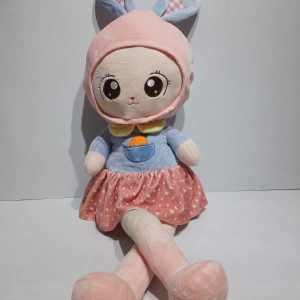 Conejo con vestido pata larga 75cm