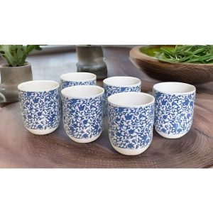 SET X6 CUENCOS P/TE PORCELANA 4930469