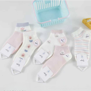 MEDIAS DE CHICOS TALLE 2 A 4 CONEJO Y FLOR 2025080802168 - X 10 UNI
