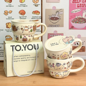 AA0444 TAZA CERAMICA STICKER STYLE