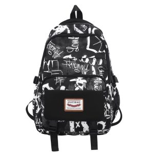 MOCHILA GRANDE NEGRO 504
