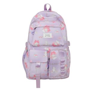 MOCHILA GRANDE MY MELODY VIOLETA JY581(JY568)