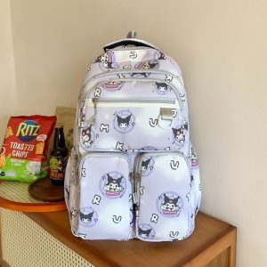 MOCHILA GRANDE KUROMI VIOLETA JY550