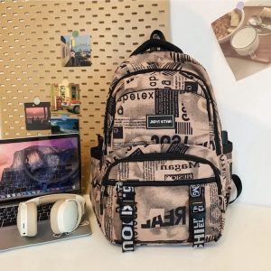 MOCHILA GRANDE MARRON 506