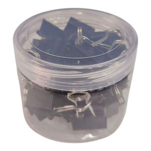 CLIPS MARIPOSA NEGRA X48U 7829(WJ-1749)
