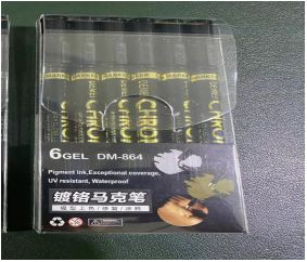 MARCADOR DORADO X6 1669(DM-864)