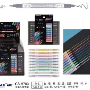 MARCADOR METALICA 2 PUNTAS X10 4503(CS-H783)