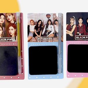 NOTA ADHESIVA CON LAPICERA BLACKPINK 2611(BQ-1086)
