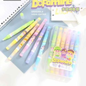 RESALTADOR BORRABLE DOBLE PUNTAS X6 955