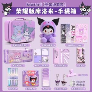 VALIJA KUROMI DE UTILES ESCOLAR CON PELUCHE 2502-5