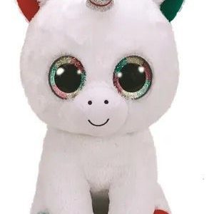 TY UNICORNIO NAVIDEÑO 50CM