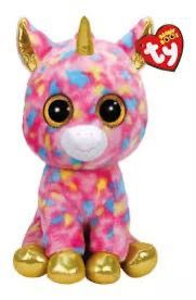 TY UNICORNIO ROSA 50CM