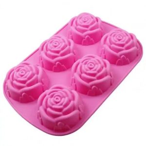 6 CAPCAKE MOLDE DE SILICONA CON BLISTER 202620