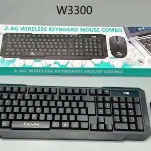 TECLADO Y MOUSE INALAMBRICO W3300-30