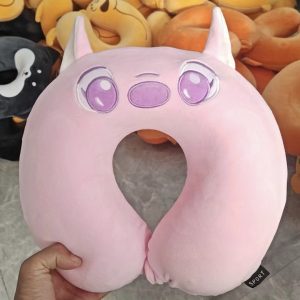 Almohada stitch rosa