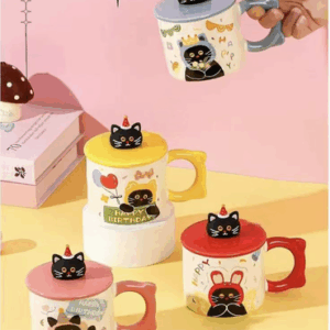TAZA CERAMICA GATO FELIZ CUMPLE 2025080805213
