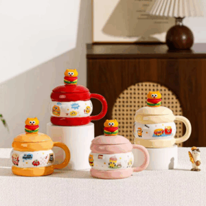 TAZA CERAMICA MINI HAMBURGUESA 2025080805725