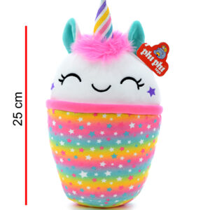 CUCURUCHO DE HELADO UNICORNIO PERFUMADOS 25CM