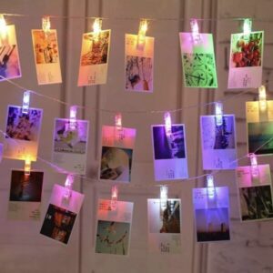 LUCES BROCHES MULTICOLOR C/ENCHUFE WH-564