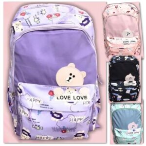 MOCHILA OSITO COD.1617 (SOLO NEGRO)
