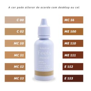 RUBY ROSE BASE LIQUIDA FEELS MOOD HB-901