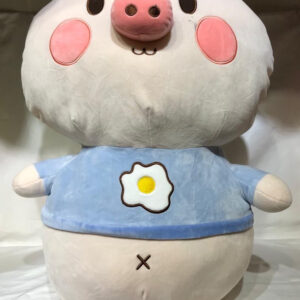 Chancho remera celeste 58cm