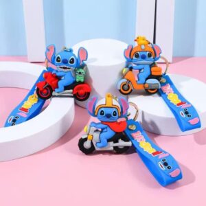 LLAVERO DE STITCH CON MOTO X1 SURTIDO 0989